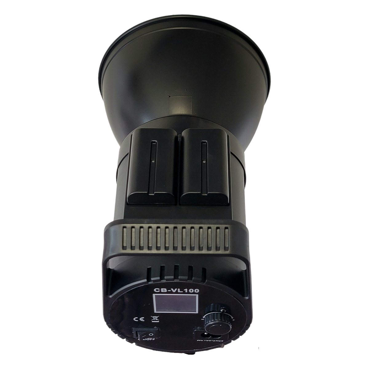 HRIDZ 100W Indoor-Outdoor LED Video Light Bi-color with NPF550 2*Batteries & Dual Charger