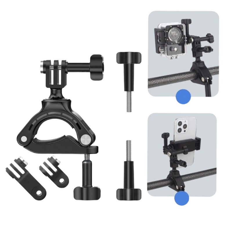 Hridz Bike Handlebar Mount for GoPro & Action Cameras