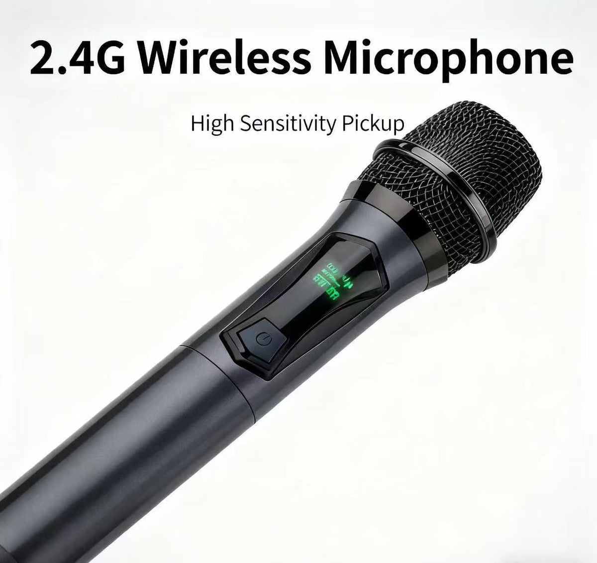 Hridz CT-80S 8 Channel Audio Mixer & U8 Dual 2.4GHz Wireless Microphone Karaoke Bundle