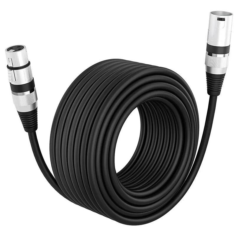 Hridz XLR male to female balanced microphone cable – image 1