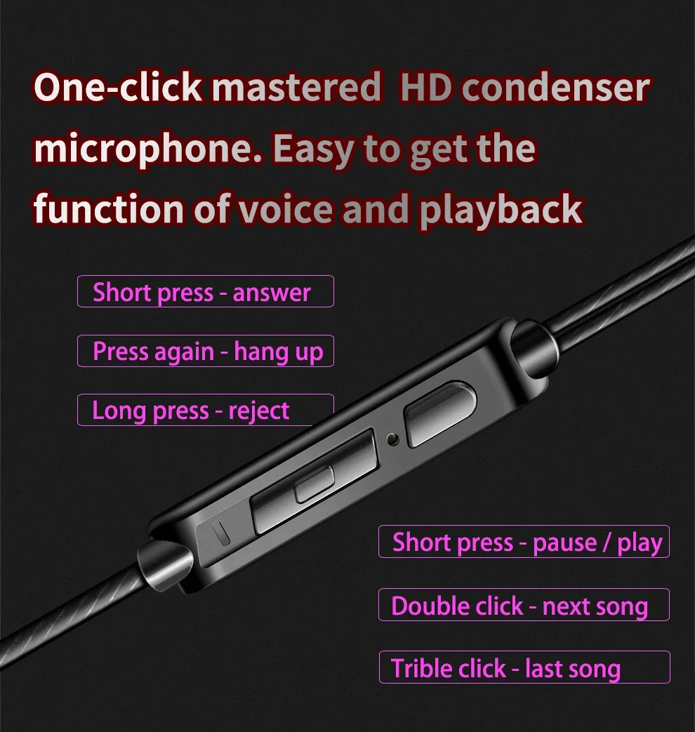 QKZ AK6 In Ear Monitor Earphone 6-Dynamic Driver Unit Headphone With Mic HIFI Headset