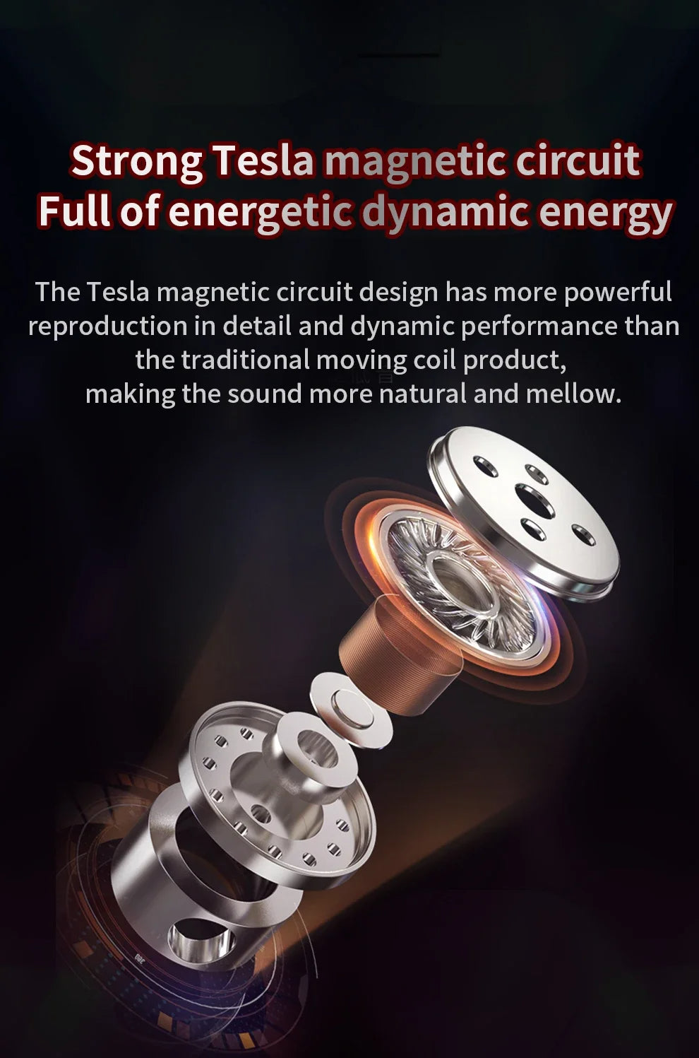 QKZ AK6 In Ear Monitor Earphone 6-Dynamic Driver Unit Headphone With Mic HIFI Headset
