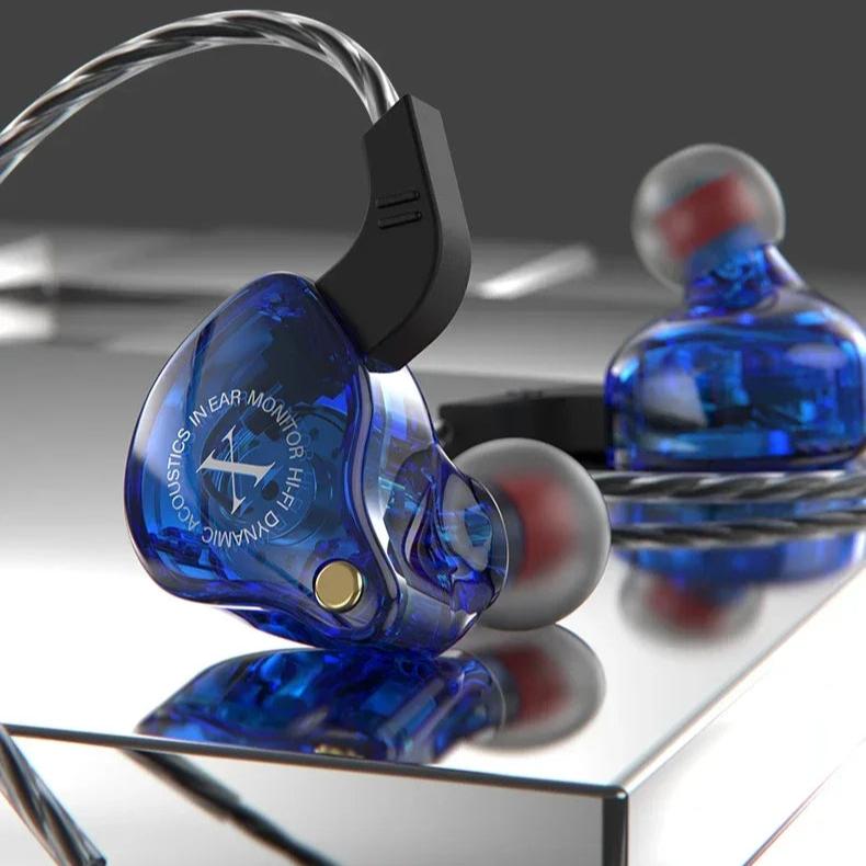 X2 Wired HiFi In-Ear Earphones 3.5mm Heavy Bass Earbuds for Gaming, Music, Sport & Everyday Listening – No Microphone