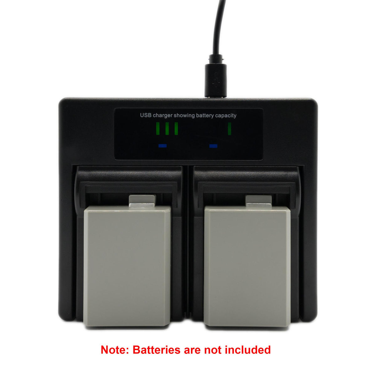 Hridz LP-E5 Battery Charger for Canon EOS Rebel XS/XSi/T1i & Kiss Cameras