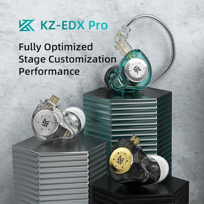 KZ EDX Pro USB-C in-ear monitor earphones with mic - photo 7