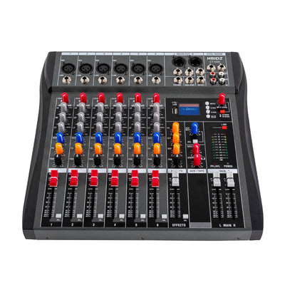 Hridz CT-60S Compact 6-Channel Bluetooth Audio Mixer