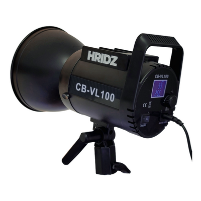 HRIDZ 100W Video Light Combo Pack - Outdoor LED Video Light with NPF970 Battery Pack & 2.8m Heavy duty stand