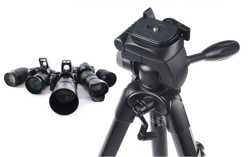 Hridz 175cm Portable Aluminium Alloy Camera Tripod for DSLR, Mirrorless Cameras, Video Camcorders