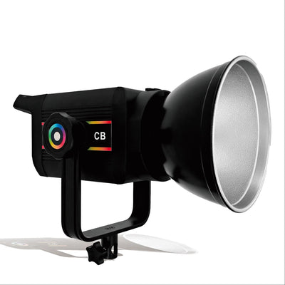 Hridz 200W RGB COB LED Video Light with Remote Control 2800K-6800K Studio Photography Lighting for YouTube Streaming Filmmaking