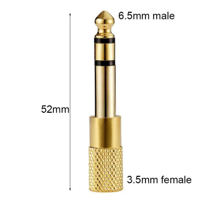 Hridz 3.5mm to 6.35mm stereo jack adapter – image 2