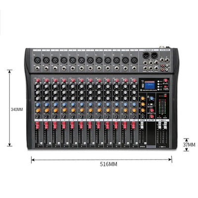 Hridz CT-120S Bluetooth audio mixer for DJs, karaoke and live events