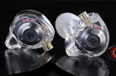 Hridz EDX Pro-X Wired In-Ear Monitor Earphones – No Mic, HiFi Stereo Bass