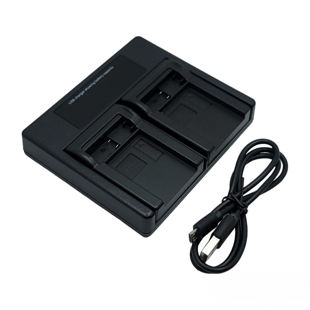 Hridz LP-E17 Dual Battery Charger for Canon EOS R8, R50, RP, M6, 200D, 77D, 750D & 800D