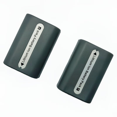 Hridz NP-FP50 2 Batteries & Dual Charger Set for Sony DCR-HC/DVD/SR Series Camcorders