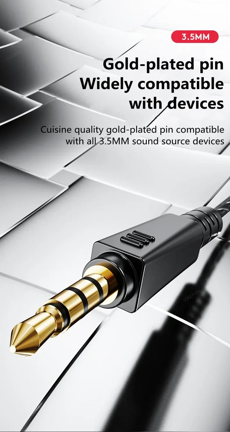 Hridz X2 Wired HiFi In-Ear Earphones 3.5mm Heavy Bass Earbuds for Gaming, Music, Sport & Everyday Listening – No Microphone