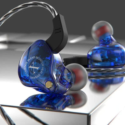 Hridz X2 Wired HiFi In-Ear Earphones 3.5mm Heavy Bass Earbuds for Gaming, Music, Sport & Everyday Listening – No Microphone