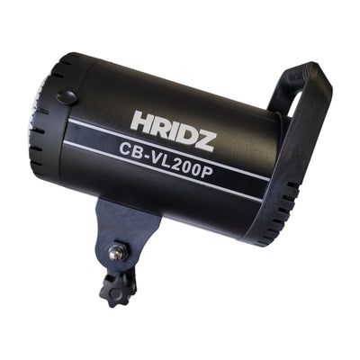 HRIDZ 200W LED Video Light Bi-Colour Continuous Dimmable Bowen mount For Filmmaking Photography Stage