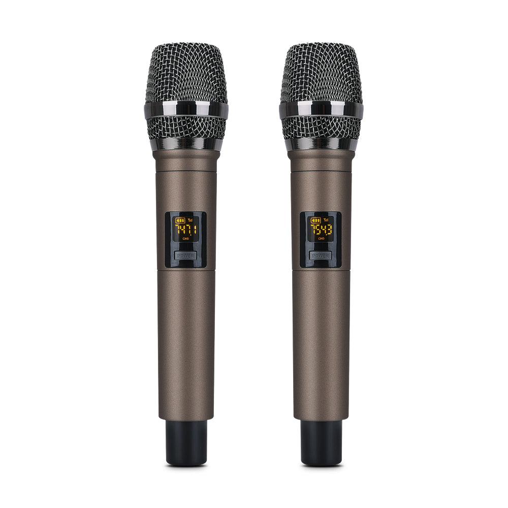 Hridz karaoke machine 4-channel mixer with wireless mics – image 8