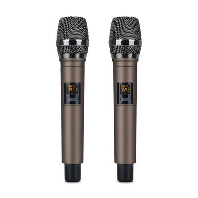 Hridz karaoke machine 4-channel mixer with wireless mics – image 8