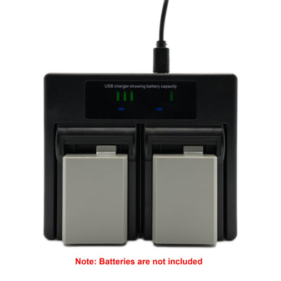 Hridz LP-E5 Battery Charger for Canon EOS Rebel XS/XSi/T1i & Kiss Cameras