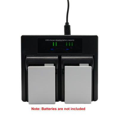 Hridz LP-E8 Battery Charger for Canon EOS 550D/600D/650D/700D/750D & Rebel T2i-T6i